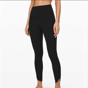 Lululemon align 25” petal leggings in blue